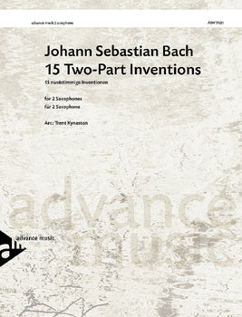 15 Two-Part Inventions - Performing Score