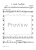 Six Waltzes for String Trio - Violin 1/Flute