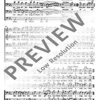 Ach, wie nichtig, ach, wie flüchtig - Choral Score