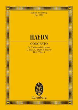 Concerto G Major - Full Score