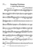 Keeping Christmas: Seven English Carols for String Trio - Viola