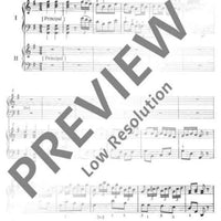 One Concerto for two Organs - Performing Score