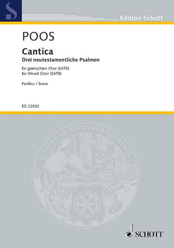 Cantica - Choral Score