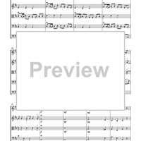 Symphonia No. 4 in D Major - for String Orchestra - Score