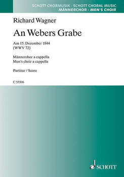 An Webers Grabe - Choral Score