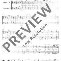 Die Nachtigall - Choral Score