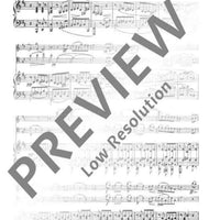 Four Pieces as a trio - Set of Parts