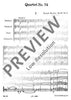 String Quartet G minor, "Reiter" in G minor - Full Score