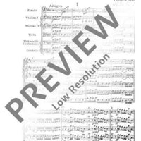 Concerto D Major - Full Score