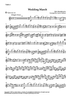 Wedding March - Violin 1