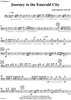 Journey to the Emerald City - Trombone 1