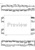 French Suite  6 E Major BWV 817 - Score