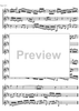 Three Part Sinfonia No. 1 BWV 787 C Major - Score