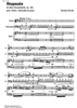 Rhapsodie Op.184 - Score