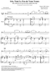 Iris, Tout Le Feu de Vous Yeaux - Piano Score