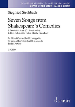 Seven Songs from Shakespeare's Comedies - Choral Score