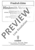 Hindemith Variations - Score and Parts