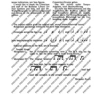 Concerto grosso E minor - Full Score