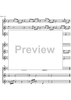 Three Part Sinfonia No. 5 BWV 791 Eb Major - Score