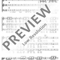 Europäische Volks- und Kinderlieder - Choral Score