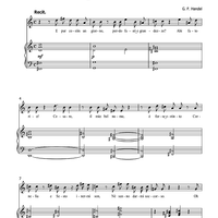 E pur così in un giorno... Piangerò la sorte mia