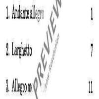 Organ concerto No. 6 B major - Full Score