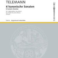 6 Canonic Sonatas - Performing Score