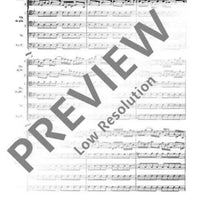 Brandenburg Concerto No. 6 Bb major - Full Score
