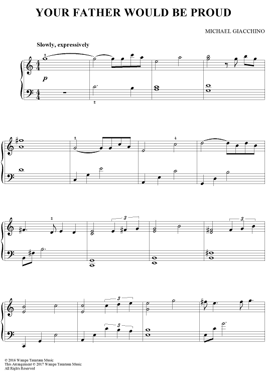 Your Father Would Be Proud - from Rogue One