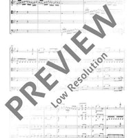 String Quintet G minor - Score and Parts