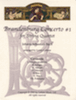 Brandenburg Concerto No. 1 - Score