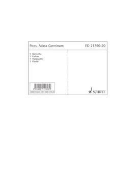 Missa Carminum - Set of Parts