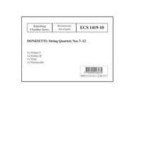String Quartets No. 7-12 - Set of Parts
