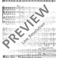 Alte Landsknechte - Choral Score