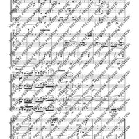 String quartet no. 4 - Score and Parts