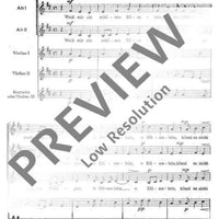 Weiß mir ein schönes Röselein - Score