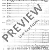 Im grünen Wald - Score