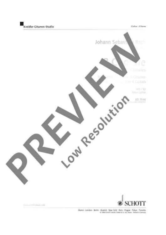 8 Chorales - Score and Parts