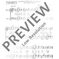 Zwei Trauungschoräle - Choral Score