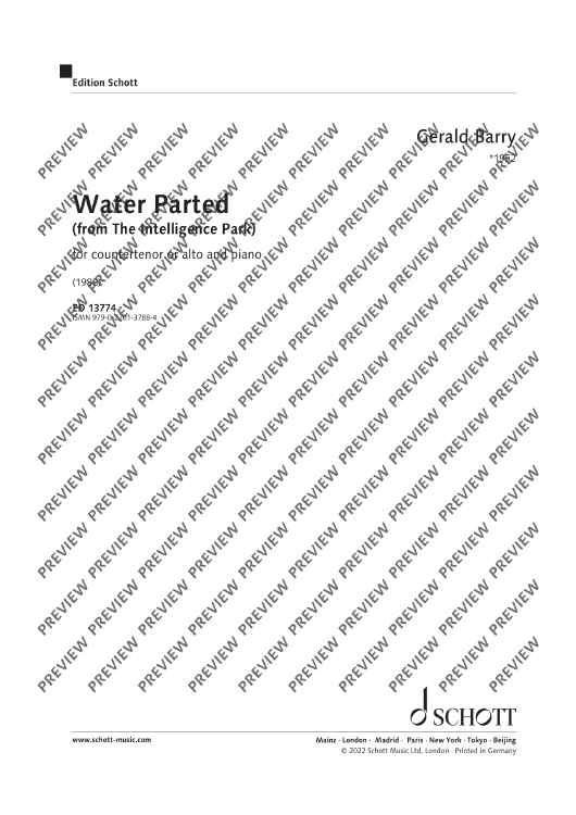 Water Parted (from The Intelligence Park)