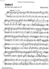 Cantico II - Score