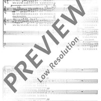 Drei französische Chöre - Choral Score