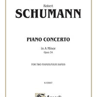 Piano Concerto in A Minor, Opus 54 for 2 Pianos - 1st Movement