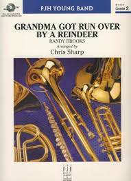 Grandma Got Run Over By A Reindeer - Baritone Horn TC