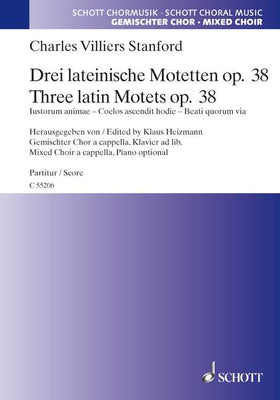 Three Latin Motets - Choral Score
