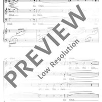 So im Vorüberwehn - Choral Score