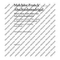 Farewell madrigal - Choral Score