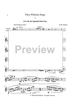 Three Whitman Songs - Bb Clarinet