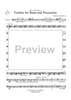 Fanfare for Brass and Percussion - Trombone 1
