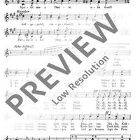 Liederreigen nach Volksweisen - Choral Score